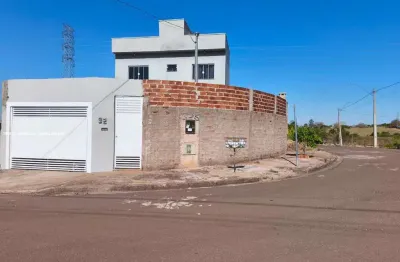 Sobrado para locação em presidente prudente, jardim vista bonita, 2 dormitórios, 2 banheiros, 3 vagas