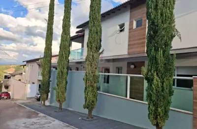 Casa em condomínio para venda em cajamar, santa terezinha (jordanésia), 3 dormitórios, 1 suíte, 4 banheiros, 3 vagas