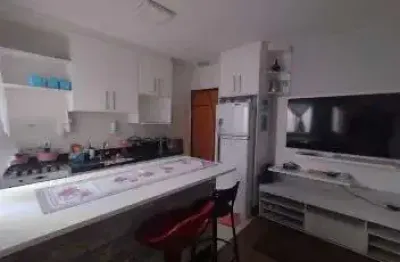 Cobertura para venda em santo andré, vila valparaíso, 2 dormitórios, 1 suíte, 2 banheiros, 2 vagas