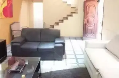 Sobrado para venda em santo andré, jardim las vegas, 3 dormitórios, 1 suíte, 1 banheiro