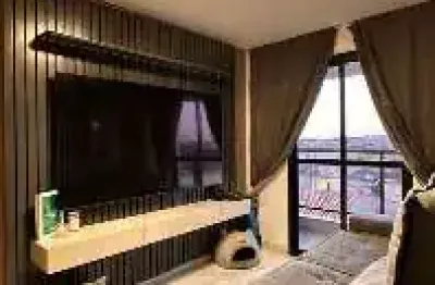Apartamento para venda em santo andré, cidade são jorge, 1 dormitório, 2 banheiros, 1 vaga
