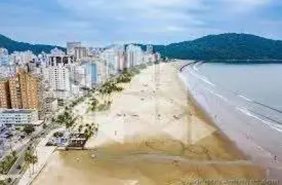 Apartamento 01 dorm. 01 vaga, sacada gourmet c/ vista mar. vila tupi, praia grande sp.