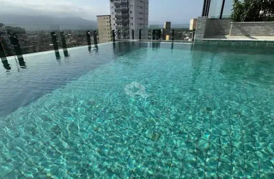 Apto.novo na praia. 02 dorms. 01 vaga, amplo lazer, 300 mts da praia. tupi