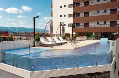 Apartamento 2 quartos com 1 suite , sacada, lazer completo, na rua do novo shopping da praia grande