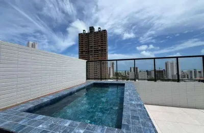 Cobertura para venda em joão pessoa, jardim oceania, 3 dormitórios, 1 suíte, 2 banheiros, 3 vagas