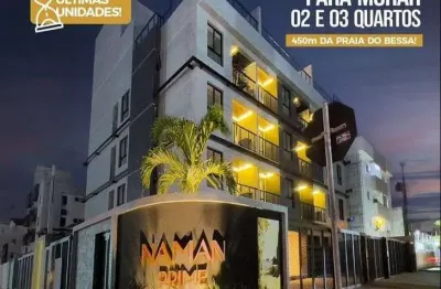 Apartamento para venda em joão pessoa, bessa, 2 dormitórios, 1 suíte, 2 banheiros, 1 vaga