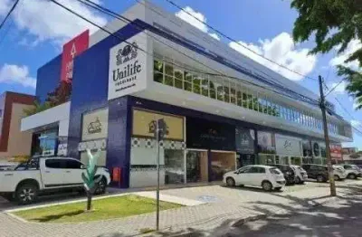 Sala comercial para locação em joão pessoa, altiplano cabo branco, 1 dormitório, 1 suíte, 1 banheiro, 3 vagas