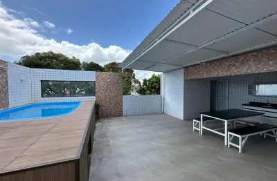 Cobertura para venda em joão pessoa, bancários, 3 dormitórios, 2 suítes, 3 banheiros, 1 vaga