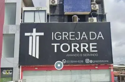 Sala comercial para locação em joão pessoa, torre, 1 dormitório, 1 suíte, 1 banheiro, 1 vaga