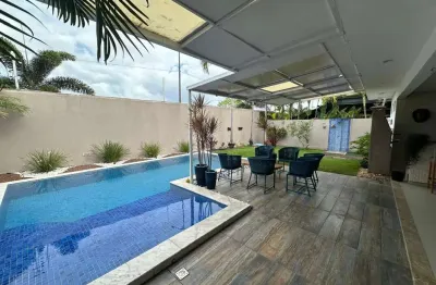 Casa para Locação em João Pessoa, Portal do Sol, 4 dormitórios, 4 suítes, 6 banheiros, 4 vagas