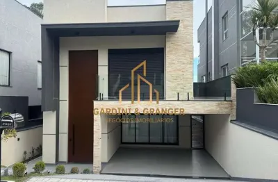 Condomínio aruã brisas - sobrado novo com linda vista a venda no condomínio aruã brisas em mogi das cruzes/sp