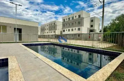 Alugue apartamento 02 quartos com área privativa em ribeirão das neves