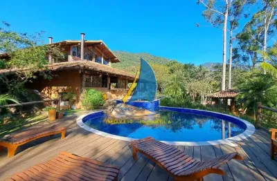 Casa estilo rústico luxo - local de paz e tranquilidade - próximo do centro