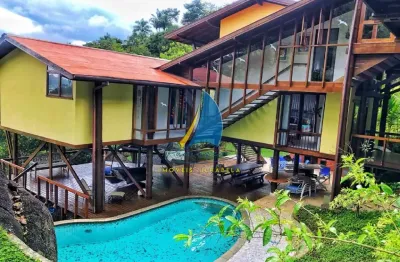 Casa em condominio - vista para o mar - escritura definitiva. porteira fechada.