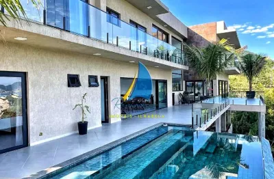 Casa alto padrão em ilhabela - vista para o  mar - escritura definitiva.