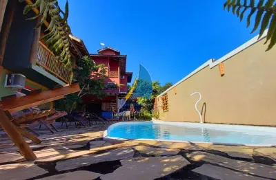 Oportunidade única: pousada comercial à venda em ilhabela-sp, com 8 confortáveis e espaçosas suítes + 1 casa com 2 suítes (total 316m² de área)