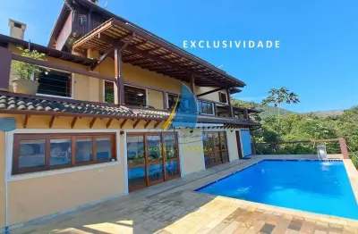Imperdível: casa de luxo à venda em ilhabela-sp, região norte, 4 suítes, 3 salas, 350 m² de construção em terreno de 1.487 m².