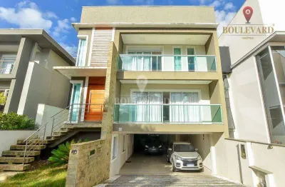 Casa no residencial paysage - hamm garten, com 3 suítes à venda, 402 m² por r$ 2.690.000 - boqueirão - curitiba/pr