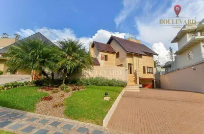Casa no west side i,  com 4 dormitórios à venda, 334 m² por r$ 2.700.000 - campo comprido - curitiba/pr