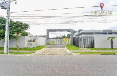 Terreno em condomínio fechado,  à venda, 151 m² por r$ 450.000 - uberaba - curitiba/pr