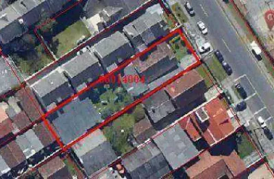 Terreno com duas casas, zoneamento se-cf,  à venda, 600 m² por r$ 1.380.000 - jardim das américas - curitiba/pr