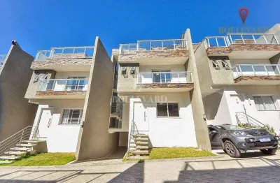 Sobrado mobiliado com 3 dormitórios à venda, 200 m² por r$ 960.000 - uberaba - curitiba/pr
