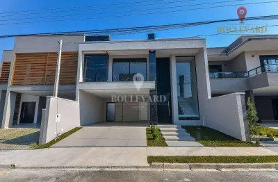 Casa nova no residencial tenerife, com 4 suítes à venda, 270 m² por r$ 2.174.900 - afonso pena - são josé dos pinhais/pr