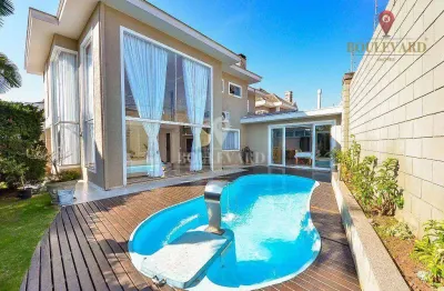 Casa com 3 dormitórios à venda, 330 m² por r$ 3.500.000,00 - xaxim - curitiba/pr