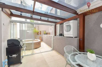 Apartamento garden semi-mobiliado no residencial erthal palace, com 2 dormitórios à venda, 47 m² por r$ 499 .000 - guaíra - curitiba/pr