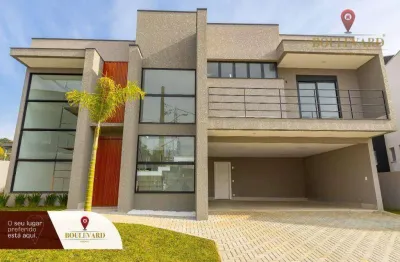 Casa no green garden com 4 suítes à venda, 318 m² por r$ 2.580.000 - tanguá - curitiba/pr
