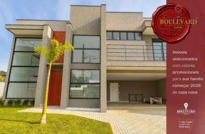 Casa no green garden com 4 suítes à venda, 318 m² por r$ 2.451.000 - tanguá - curitiba/pr