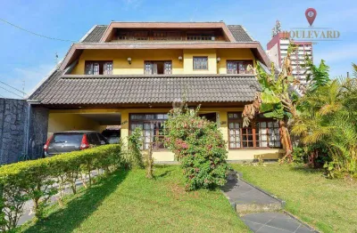 Casa com 3 dormitórios à venda, 332 m² por r$ 1.599.000,00 - capão raso - curitiba/pr