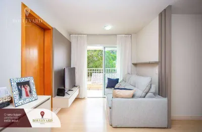 Apartamento no Residencial Golden Palace com 2 dormitórios à venda, 66 m² por R$ 610.000 - Hugo Lange - Curitiba/PR