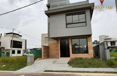 Casa com 3 dormitórios à venda, 171 m² por r$ 1.290.000,00 - santa cândida - curitiba/pr
