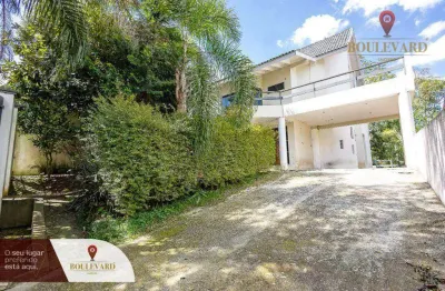 Casa com amplo quintal e 3 dormitórios à venda, 400 m² por r$ 1.000.000 - barreirinha - curitiba/pr