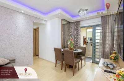 Apartamento com 3 dormitórios à venda, 59 m² por r$ 354.900,00 - uberaba - curitiba/pr