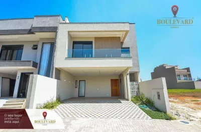 Casa no Residencial Life Garden com 3 dormitórios à venda, 179 m² por R$ 1.099.000 - Costeira - São José dos Pinhais/PR