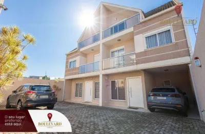 Sobrado no  residencial saballa,  com 4 dormitórios à venda, 178 m² por r$ 799.000 - boa vista - curitiba/pr