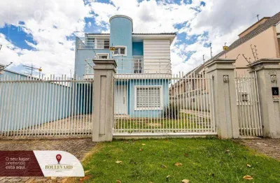 Sobrado no Residencial Pádova, com 3 dormitórios à venda, 163 m² por R$ 780.000 - Santa Felicidade - Curitiba/PR