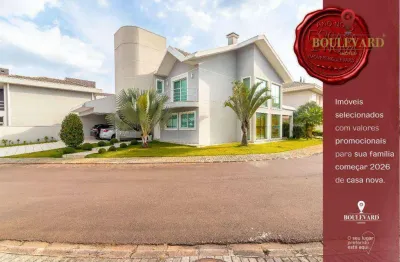 Casa no residencial boulevard, com 3 suítes à venda, 357 m² por r$ 2.849.000 - uberaba - curitiba/pr