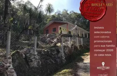 Chácara no clube recanto das pedras com 2 dormitórios à venda, 1547 m² por r$ 250.000 - zona rural - agudos do sul/pr