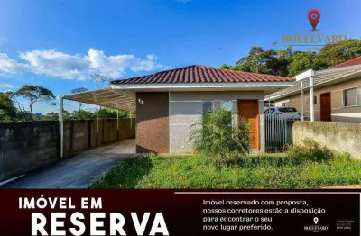 Casa térrea em condomínio fechado, com 3 dormitórios à venda, 55 m² por r$ 255.000 - planta santa tereza - colombo/pr