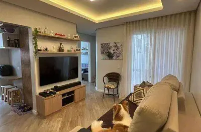 Apartamento garden no residencial otávio gusso, com 3 dormitórios à venda, 53 m² por r$ 360.000 - capão raso - curitiba/pr