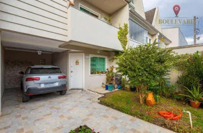 Sobrado triplex de rua com 3 dormitórios à venda, 152 m² por r$ 775.000 - bairro alto - curitiba/pr