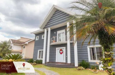 Casa no tirol das torres com 4 suítes à venda, 524 m² por r$ 5.600.000 - uberaba - curitiba/pr