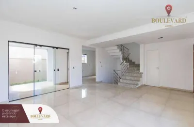 Sobrado novo com 3 dormitórios à venda, 169 m² por r$ 890.000 - jardim das américas - curitiba/pr
