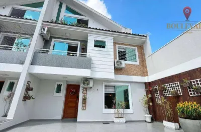Sobrado com 3 dormitórios à venda, 132 m² por r$ 900.000,00 - uberaba - curitiba/pr