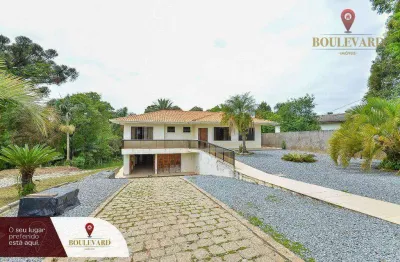 Chácara na rodovia da uva com 3 dormitórios à venda, 22633 m² por r$ 5.659.000 - embu - colombo/pr