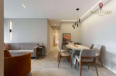 Apartamento no klimt com 3 dormitórios à venda, 107 m² por r$ 1.331.645 - cabral - curitiba/pr