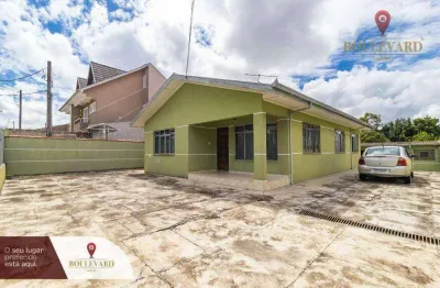 Casa térrea com edícula e 4 dormitórios à venda, 222 m² por r$ 1.099.000 - boqueirão - curitiba/pr